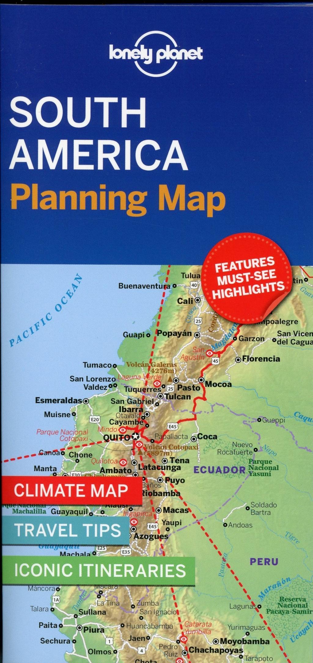 Vorderes Coverbild South America Planning Map
