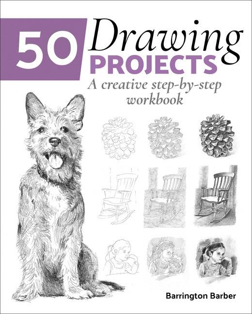 Vorderes Coverbild 50 Drawing Projects