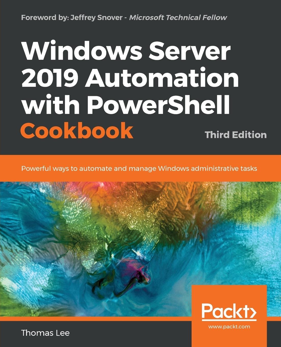 Vorderes Coverbild Windows Server 2019 Automation with PowerShell Cookbook - Third Edition