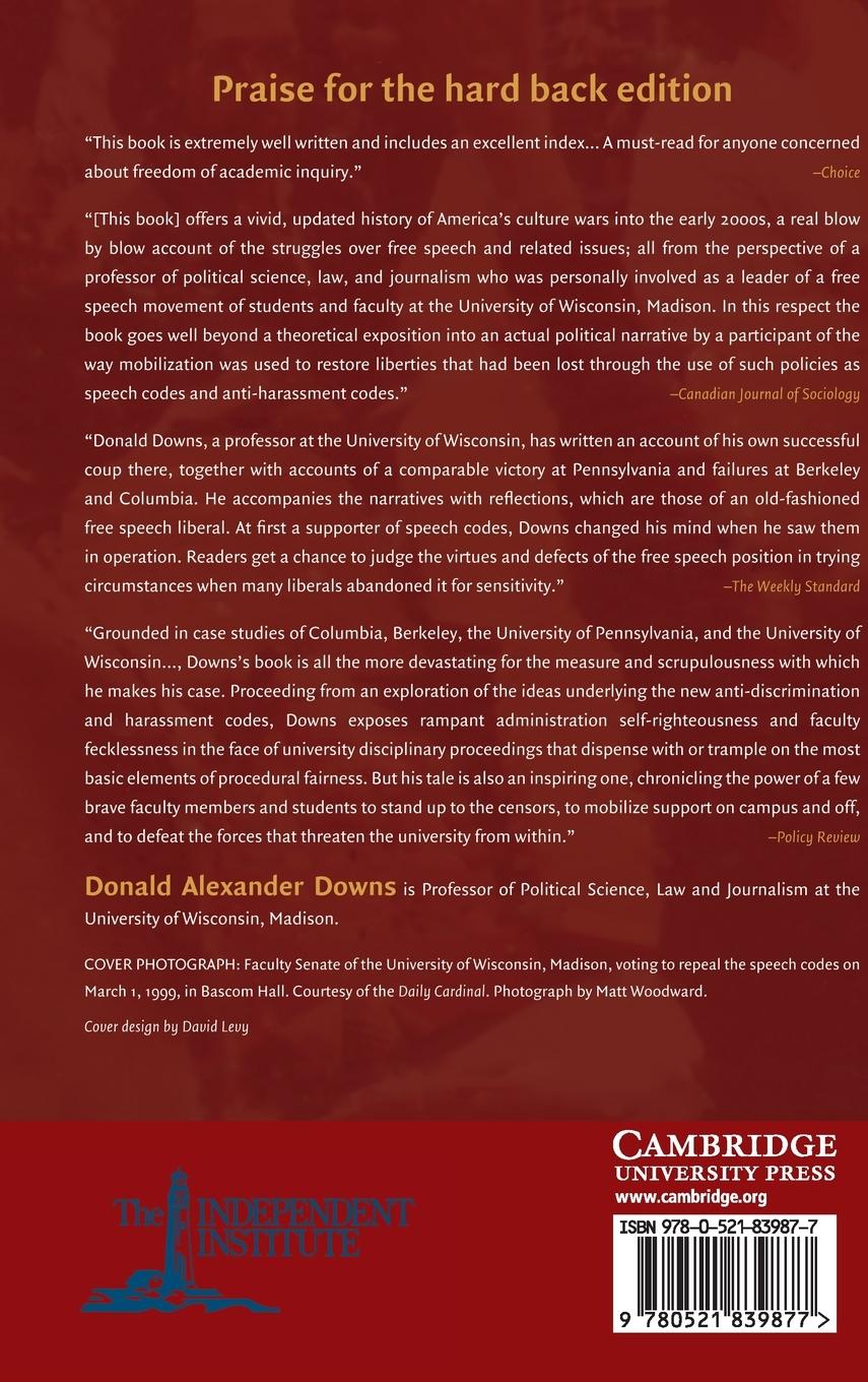 Rückseitencover Restoring Free Speech and Liberty on Campus