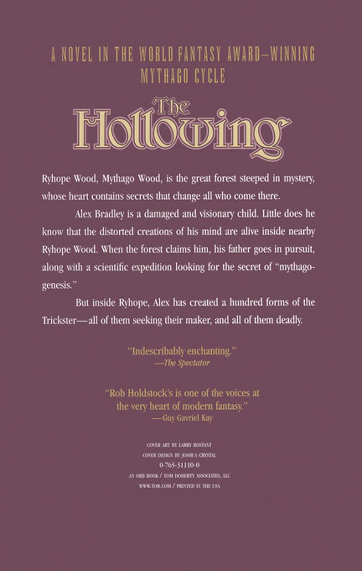 Rückseitencover The Hollowing