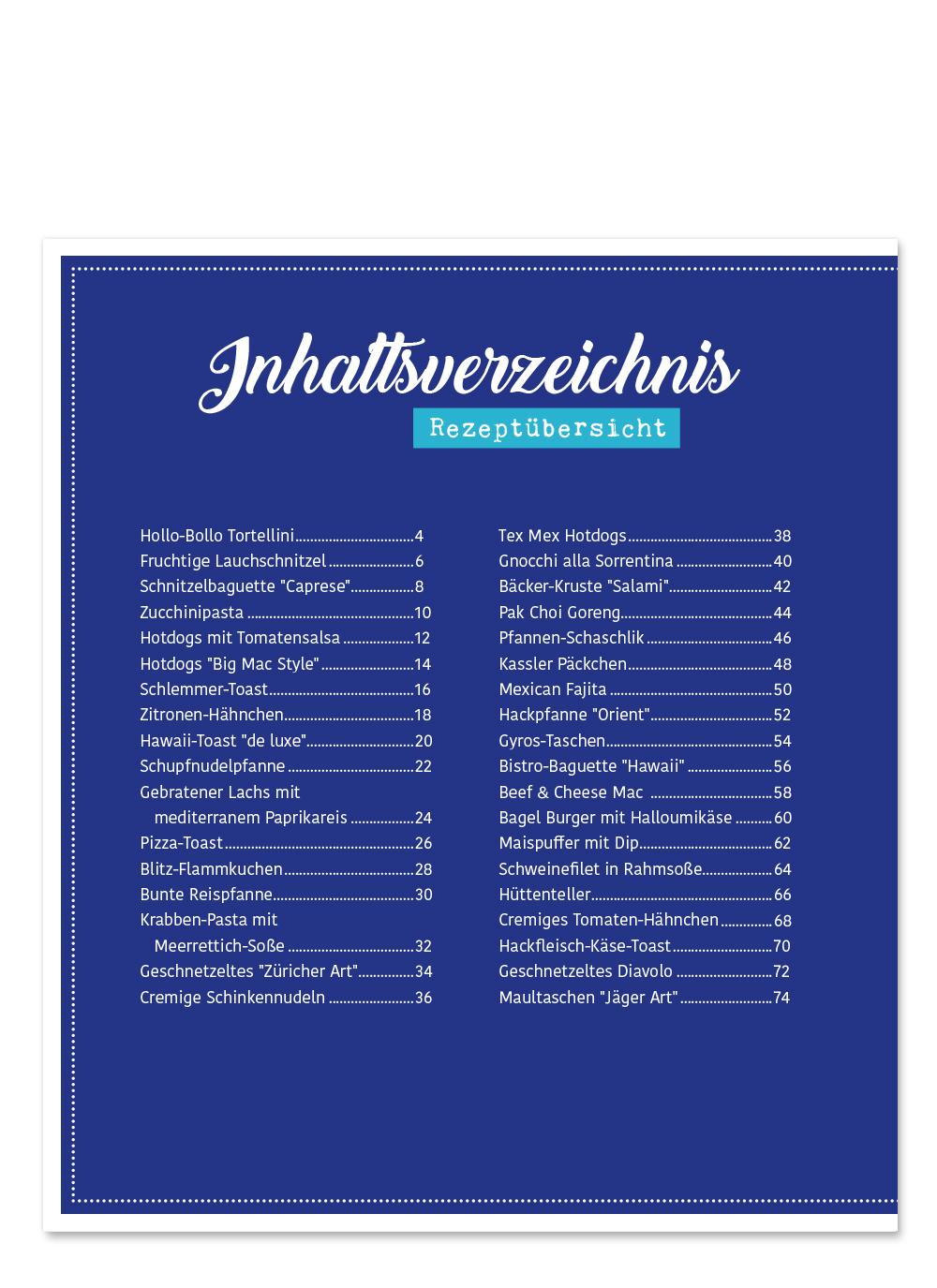 Beispielinhalt (Bild) ZACK BOOM LECKER!