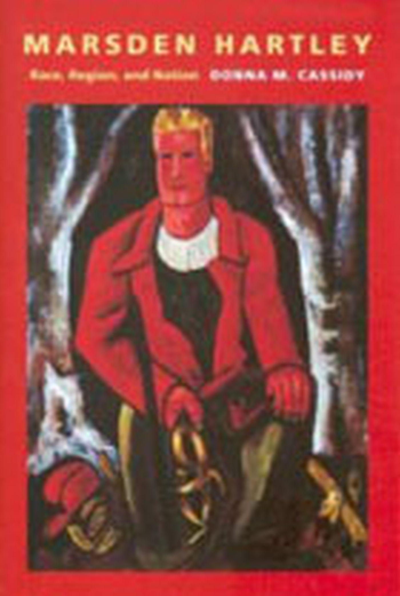 Vorderes Coverbild Marsden Hartley: Race, Region, and Nation