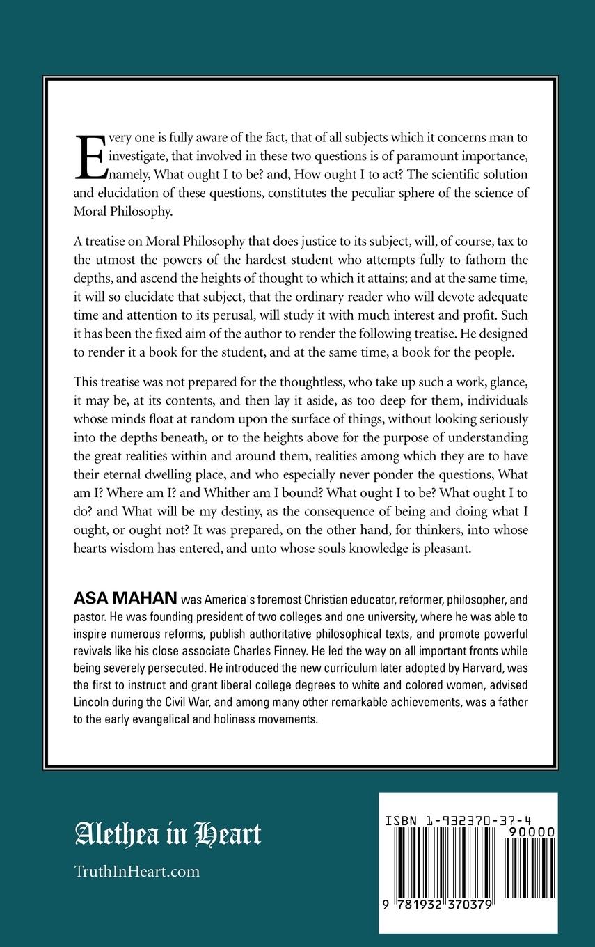 Rückseitencover Science of Moral Philosophy.