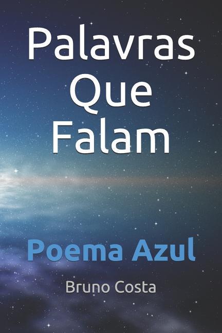 Vorderes Coverbild Palavras Que Falam: Poema Azul