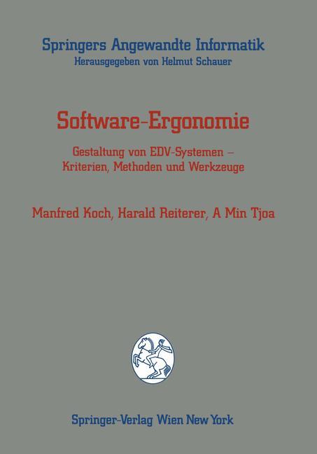 Vorderes Coverbild Software-Ergonomie