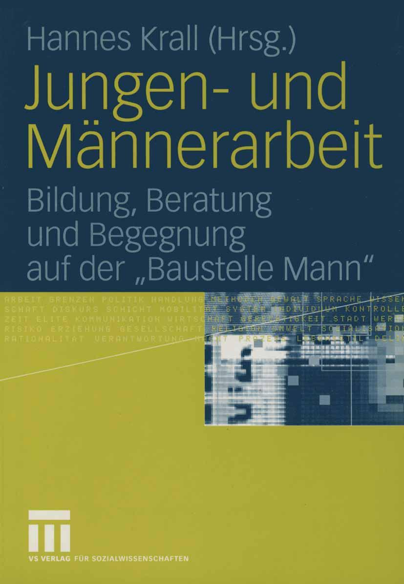 Vorderes Coverbild Jungen- und Männerarbeit