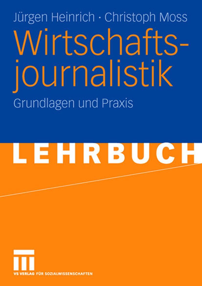 Vorderes Coverbild Wirtschaftsjournalistik