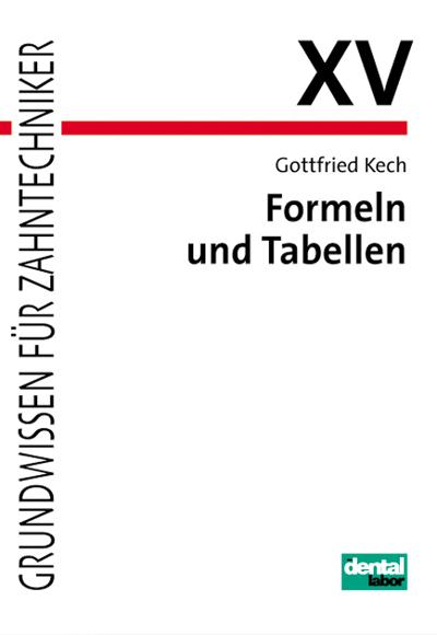 Vorderes Coverbild Formeln und Tabellen