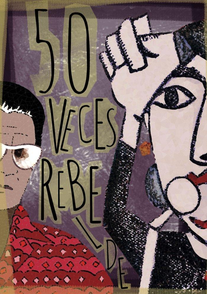 Vorderes Coverbild 50 veces rebelde