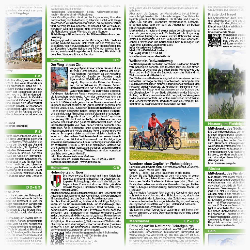 Beispielinhalt (Bild) Fichtelgebirge 1:50 000