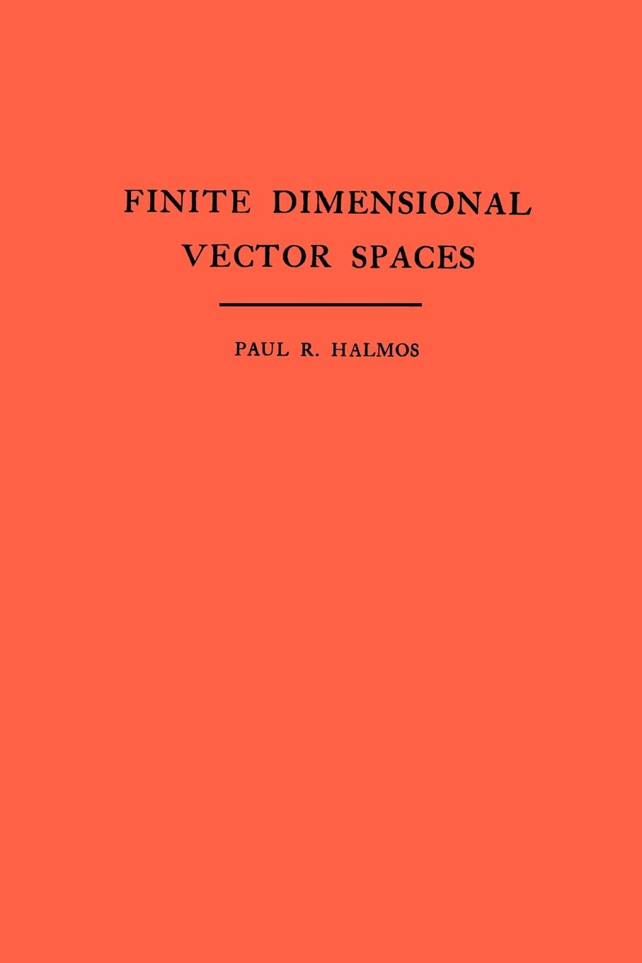 Vorderes Coverbild Finite Dimensional Vector Spaces