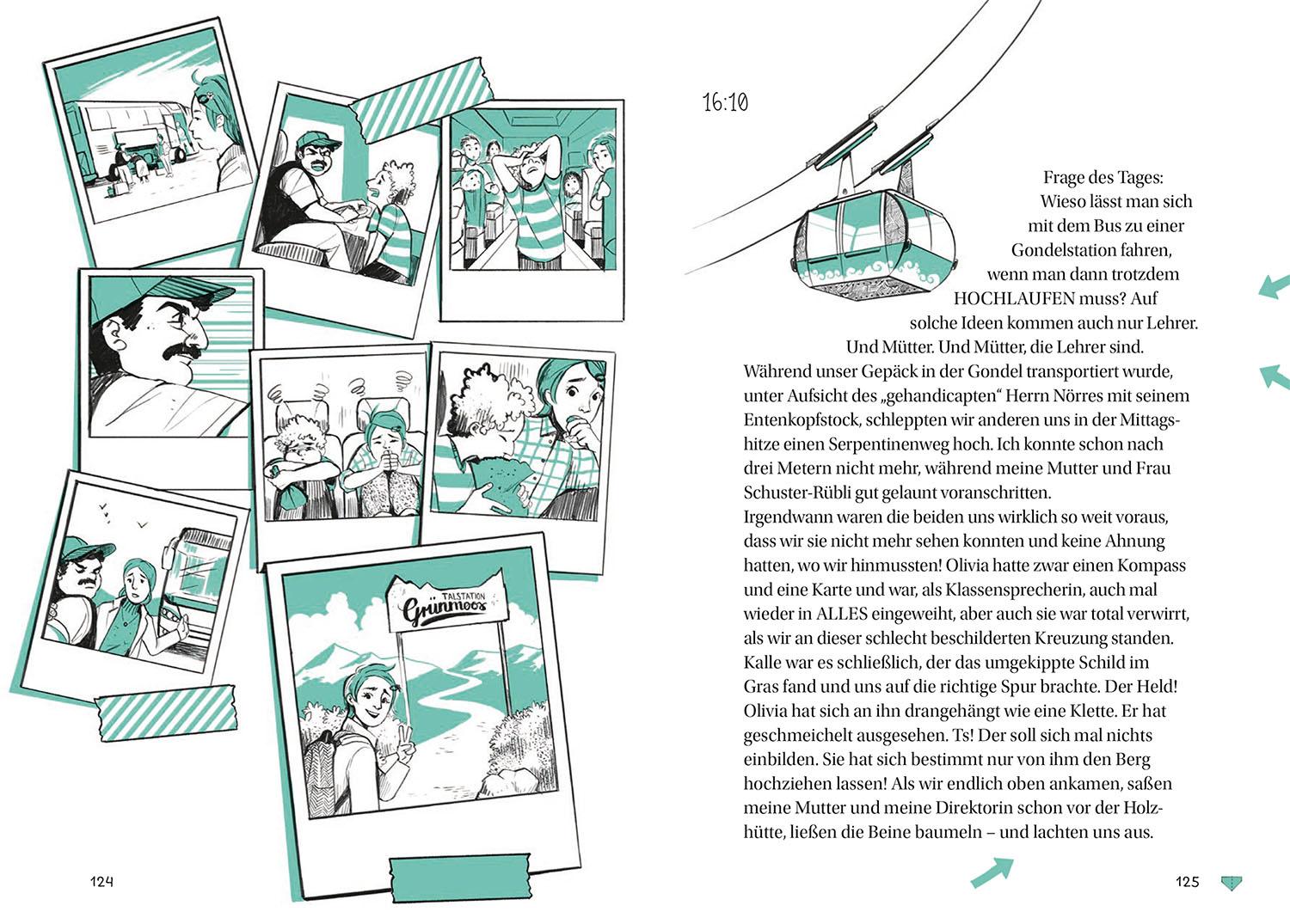 Beispielinhalt (Bild) Die drei !!!, Kims Tagebuch