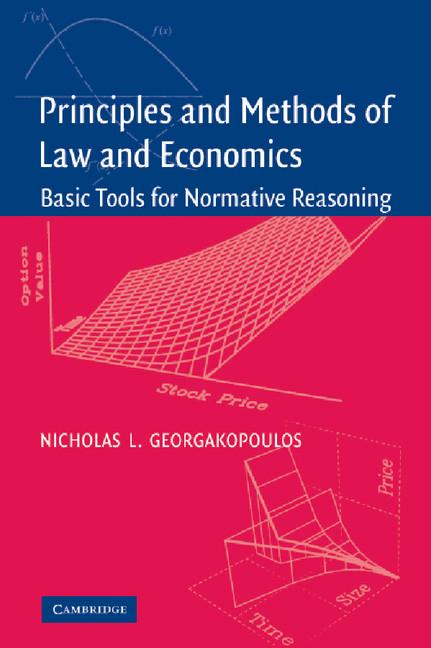 Vorderes Coverbild Principles and Methods of Law and Economics