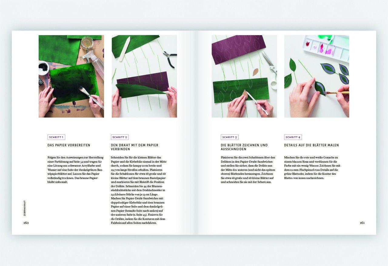 Beispielinhalt (Bild) Zimmerpflanzen aus der Papierwerkstatt