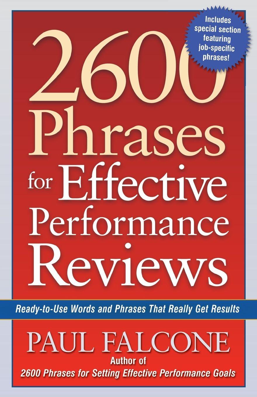 Vorderes Coverbild The 2600 Phrases for Effective Performance Reviews