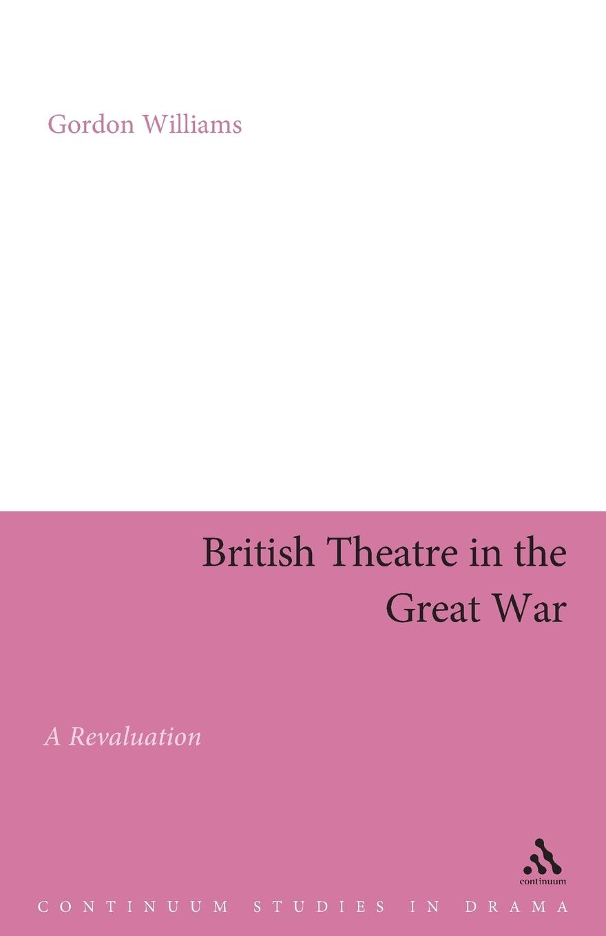 Vorderes Coverbild British Theatre in the Great War