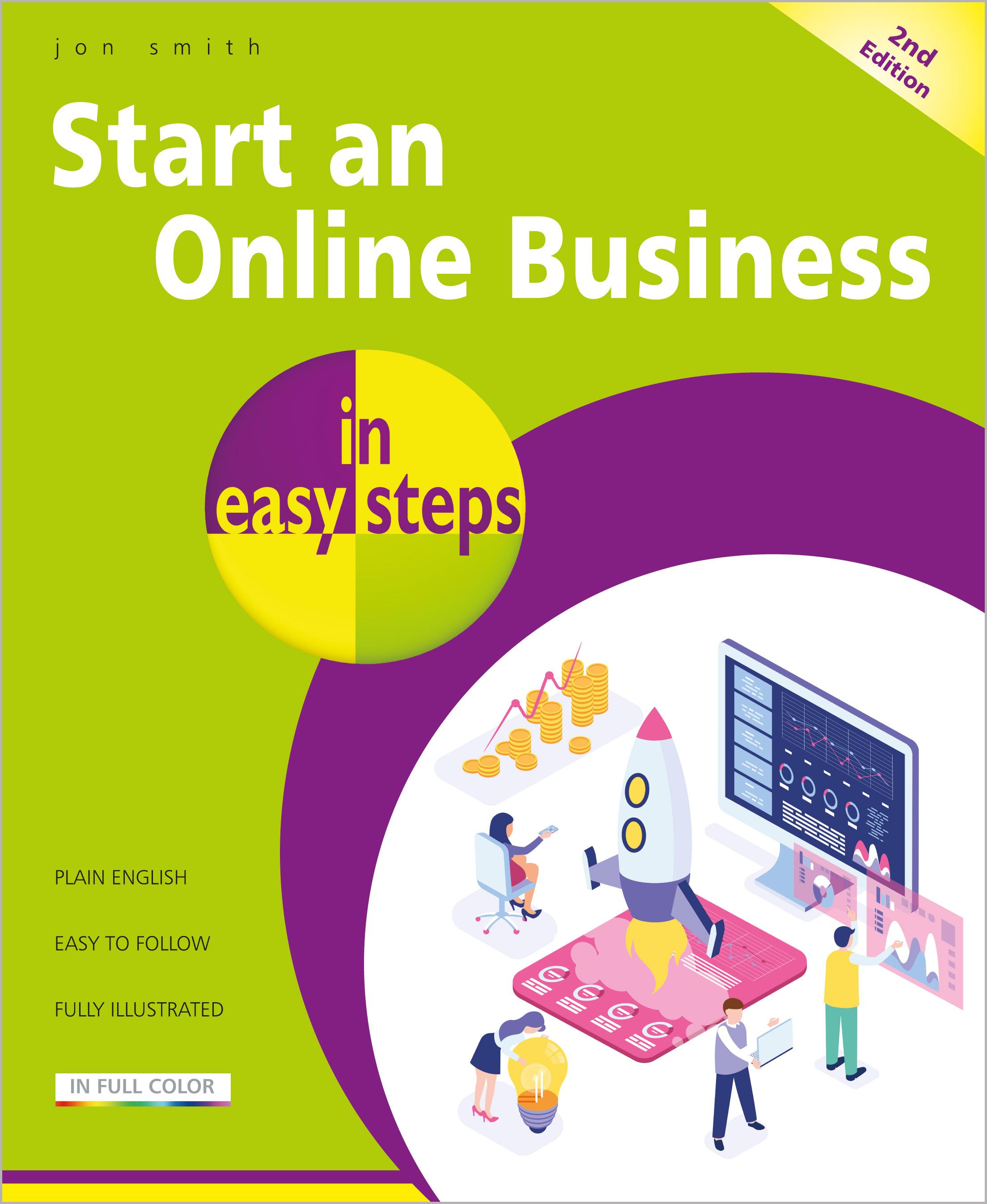 Vorderes Coverbild Start an Online Business in Easy Steps