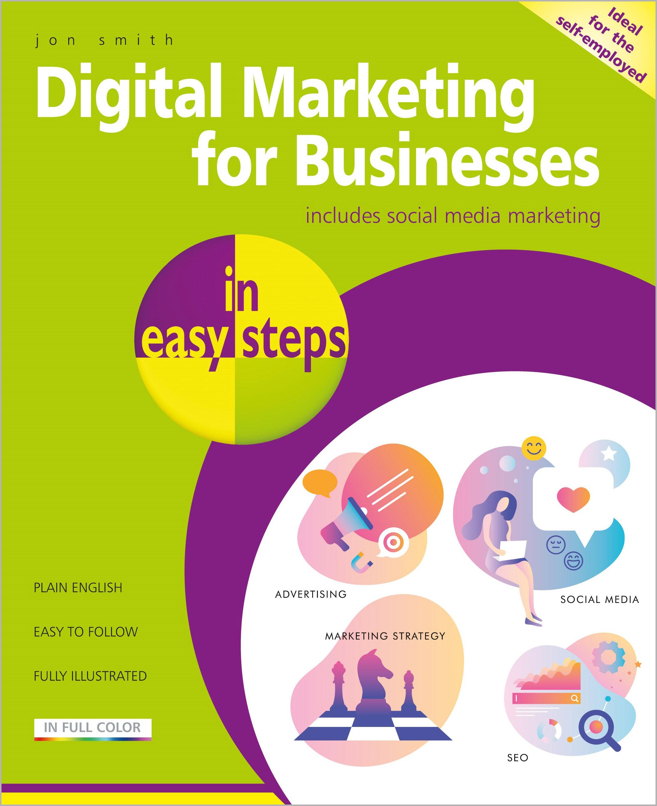 Vorderes Coverbild Digital Marketing for Businesses in easy steps