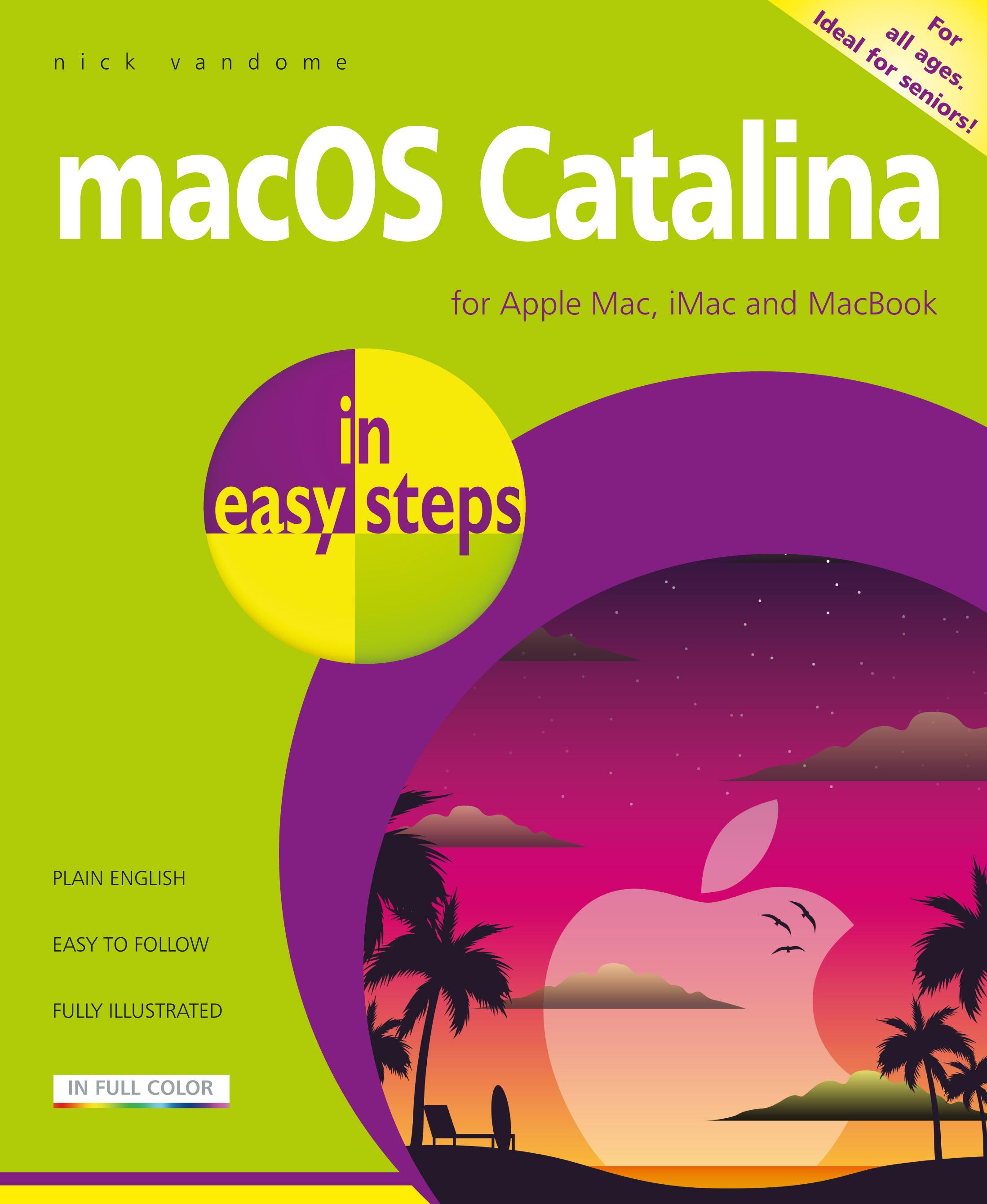 Vorderes Coverbild macOS Catalina in Easy Steps
