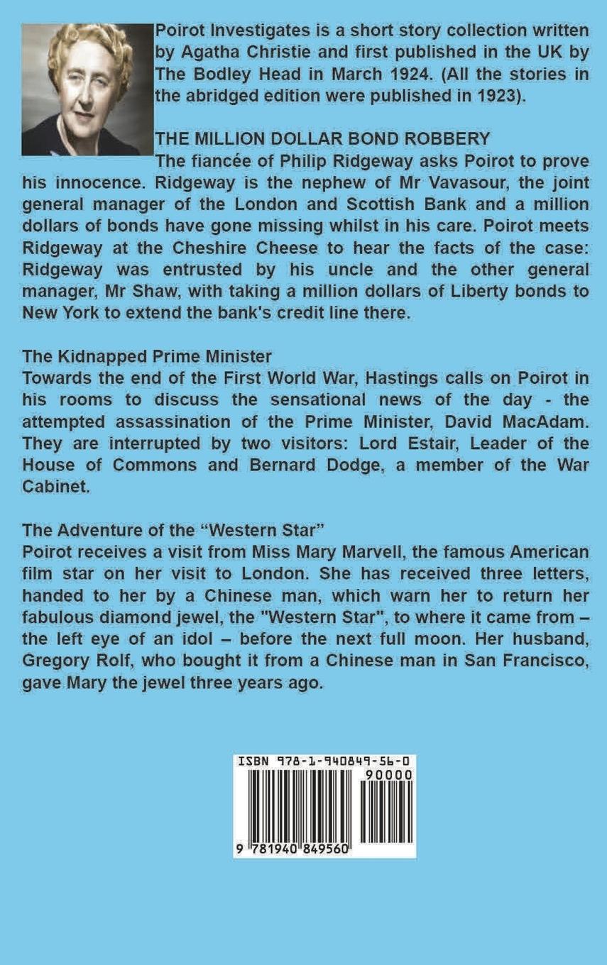 Rückseitencover Poirot Investigates (abridged edition)