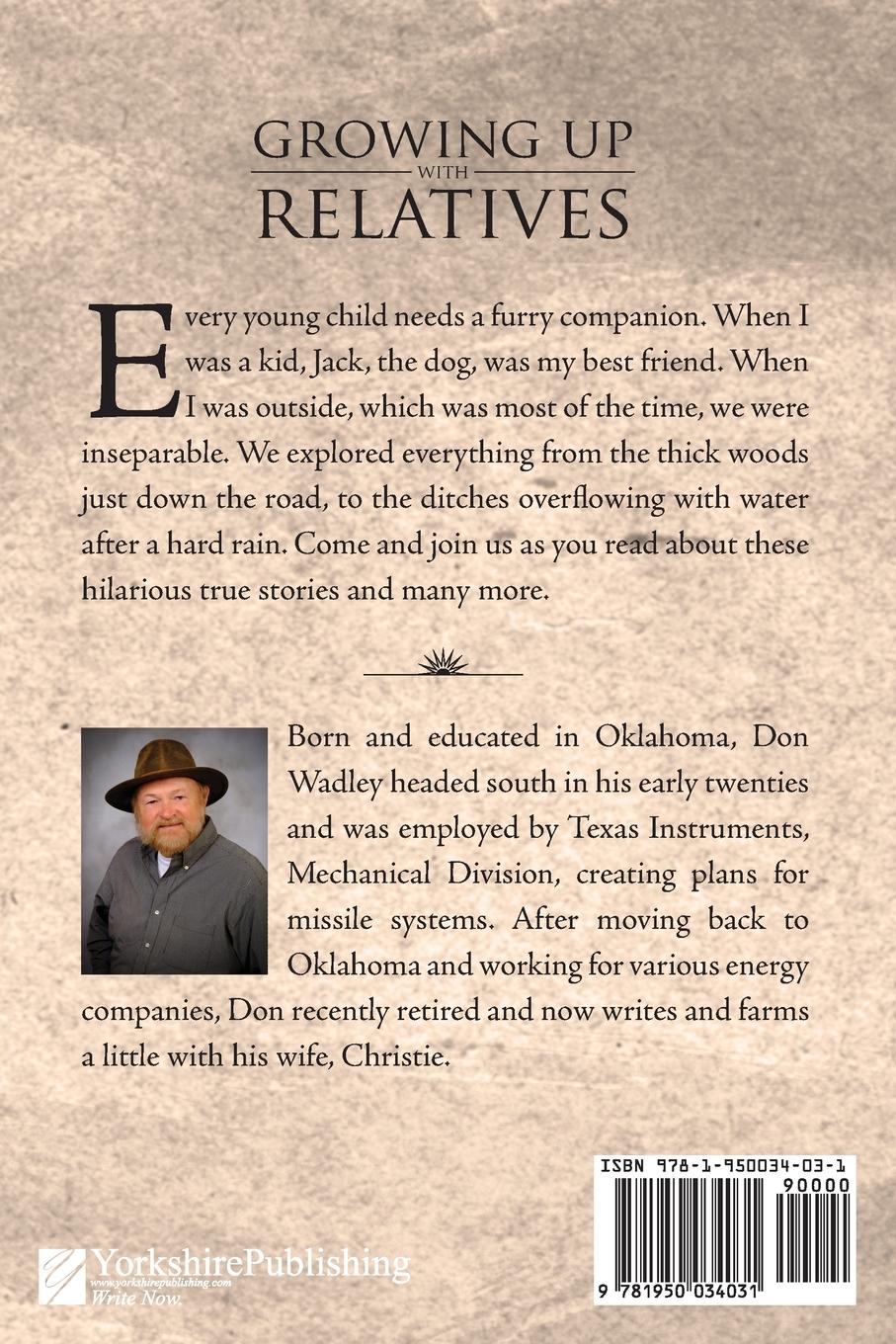 Rückseitencover Growing Up with Relatives