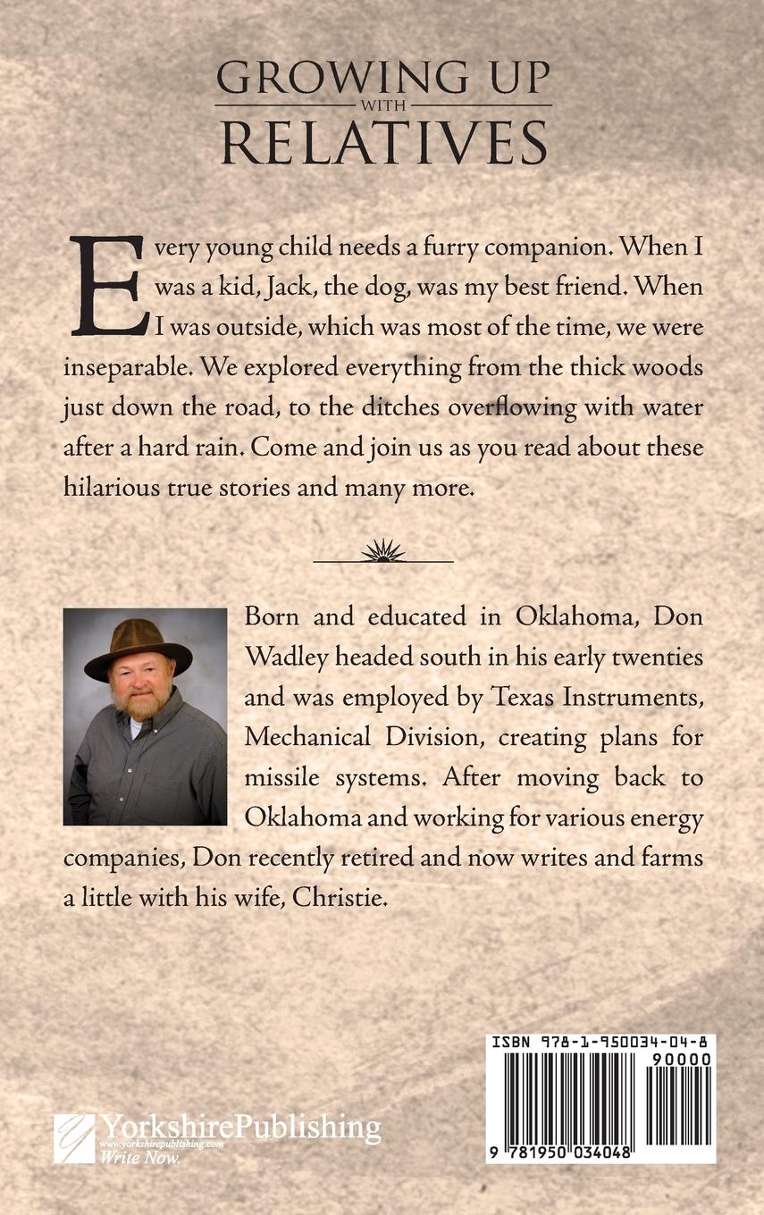 Rückseitencover Growing Up with Relatives