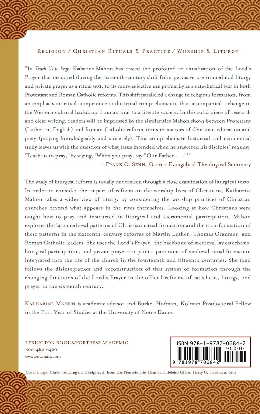 Rückseitencover Teach Us to Pray