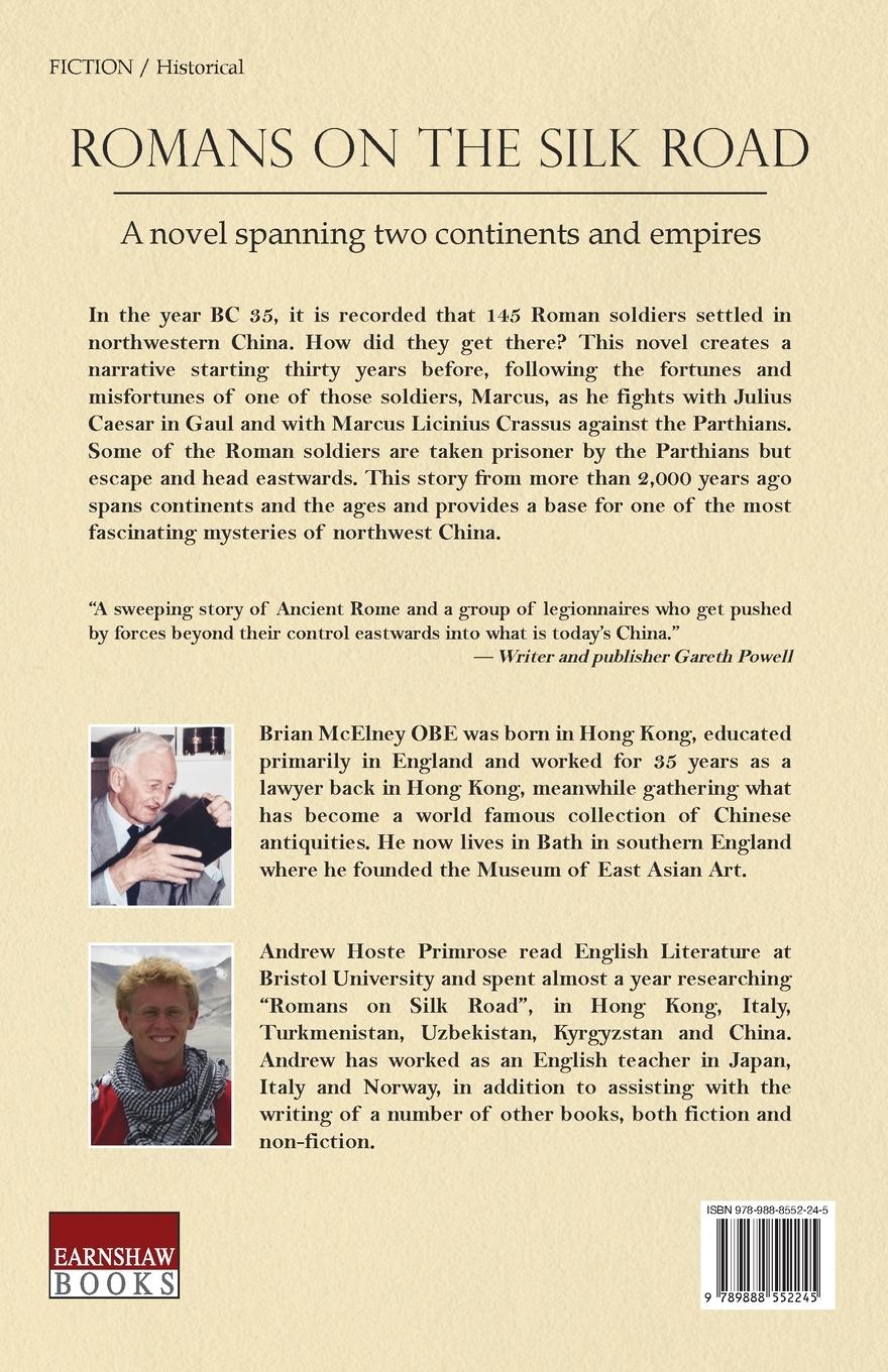 Rückseitencover Romans on the Silk Road