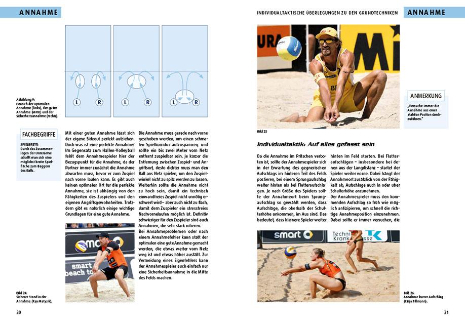 Beispielinhalt (Bild) der ahmann - Beach-Volleyball-Taktik für Gewinner