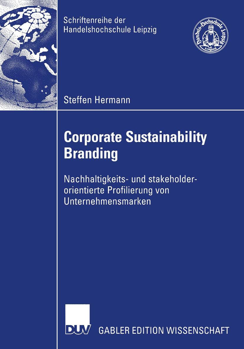 Vorderes Coverbild Corporate Sustainability Branding