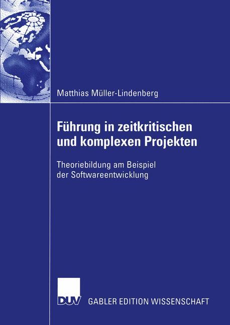 Vorderes Coverbild Führung in zeitkritischen und komplexen Projekten
