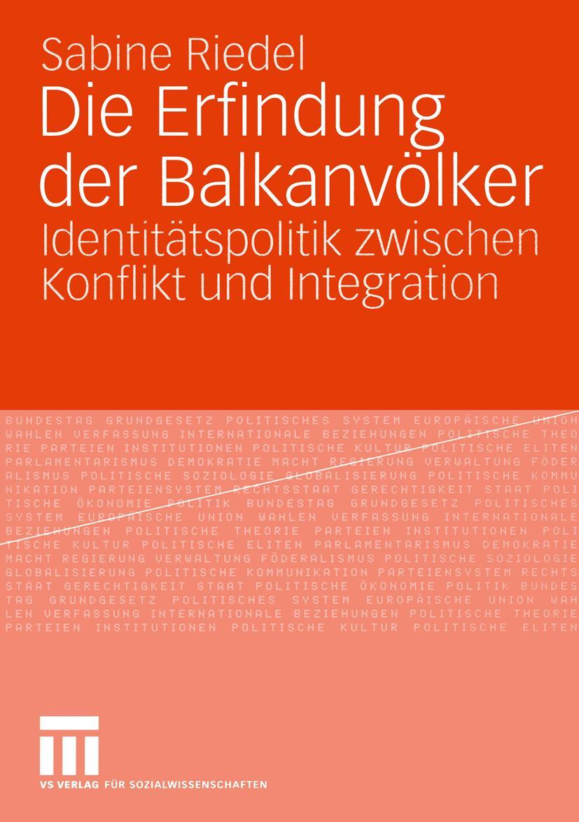 Vorderes Coverbild Die Erfindung der Balkanvölker