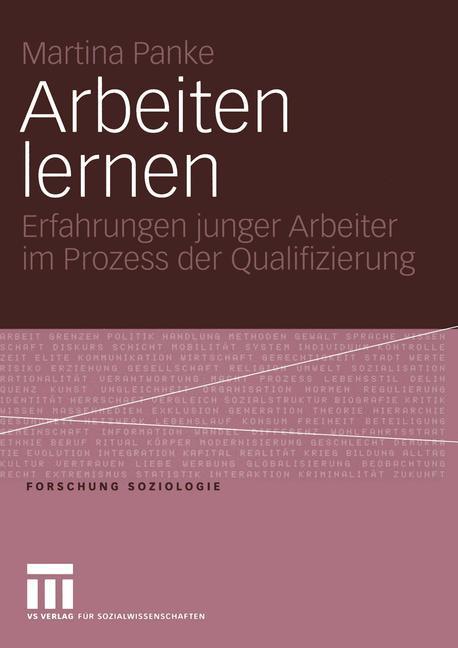 Vorderes Coverbild Arbeiten lernen