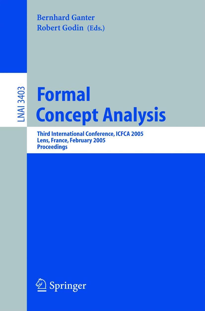 Vorderes Coverbild Formal Concept Analysis