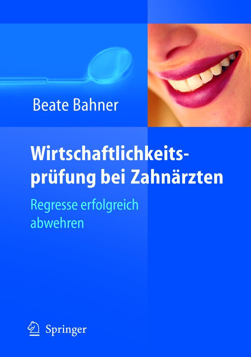 Vorderes Coverbild Wirtschaftlichkeitsprüfung bei Zahnärzten