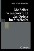 Vorderes Coverbild Die Selbstverantwortung des Opfers im Strafrecht