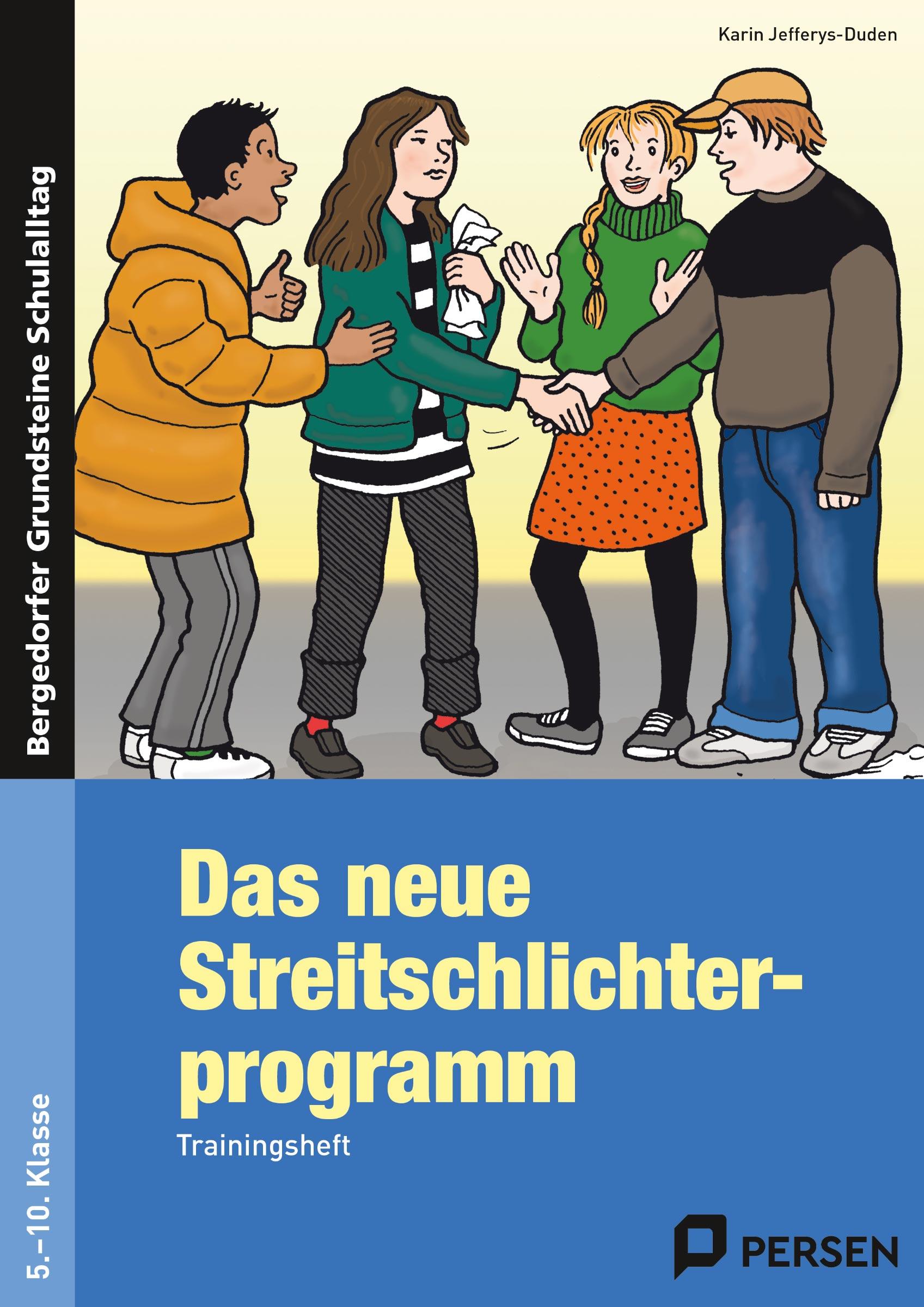 Vorderes Coverbild Das neue Streitschlichterprogramm - Trainingsheft