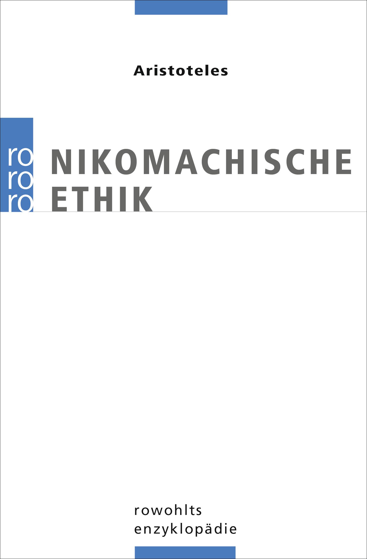 Vorderes Coverbild Nikomachische Ethik