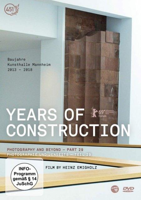 Vorderes Coverbild Years of Construction
