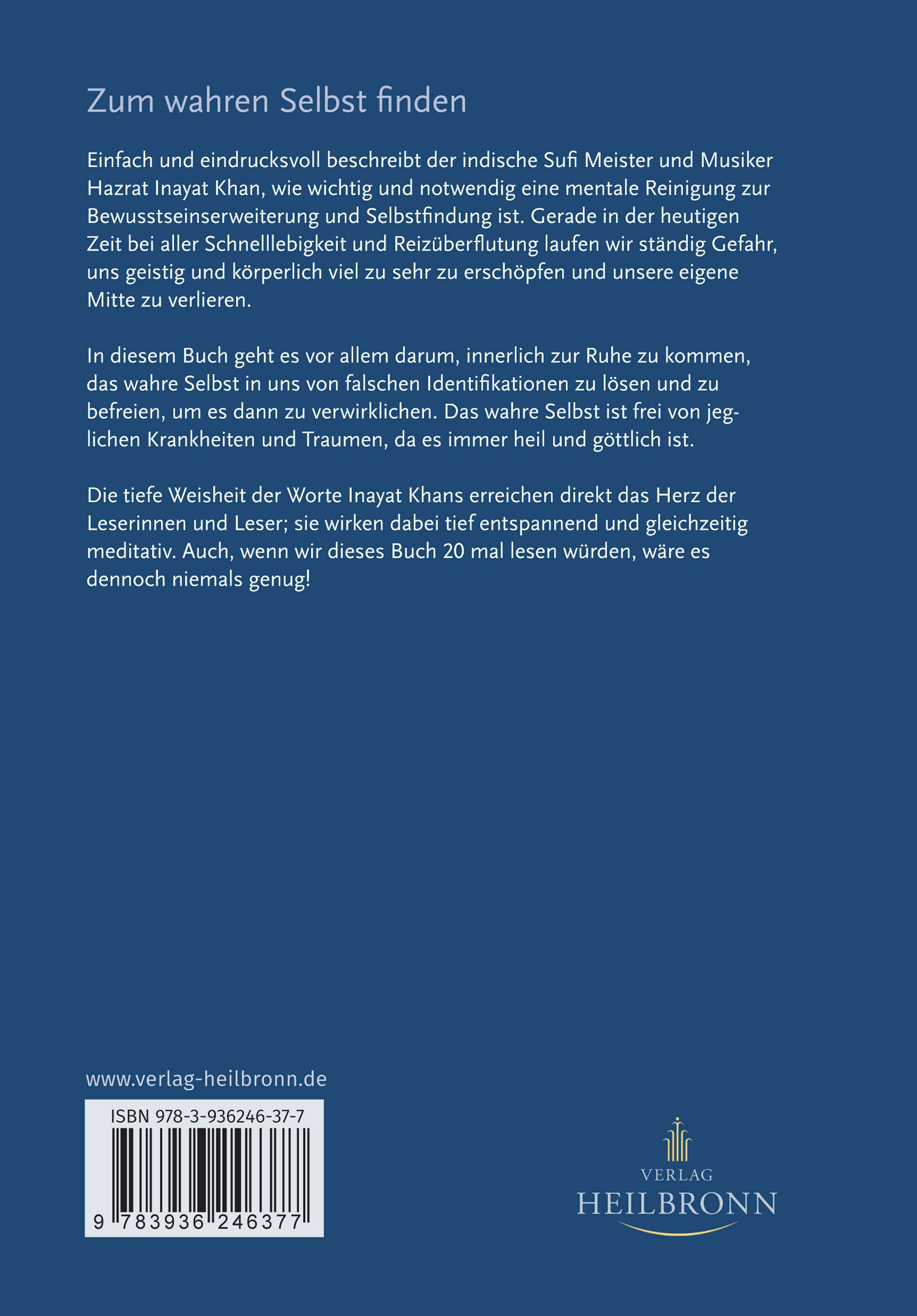 Rückseitencover Heilung aus der Tiefe der Seele