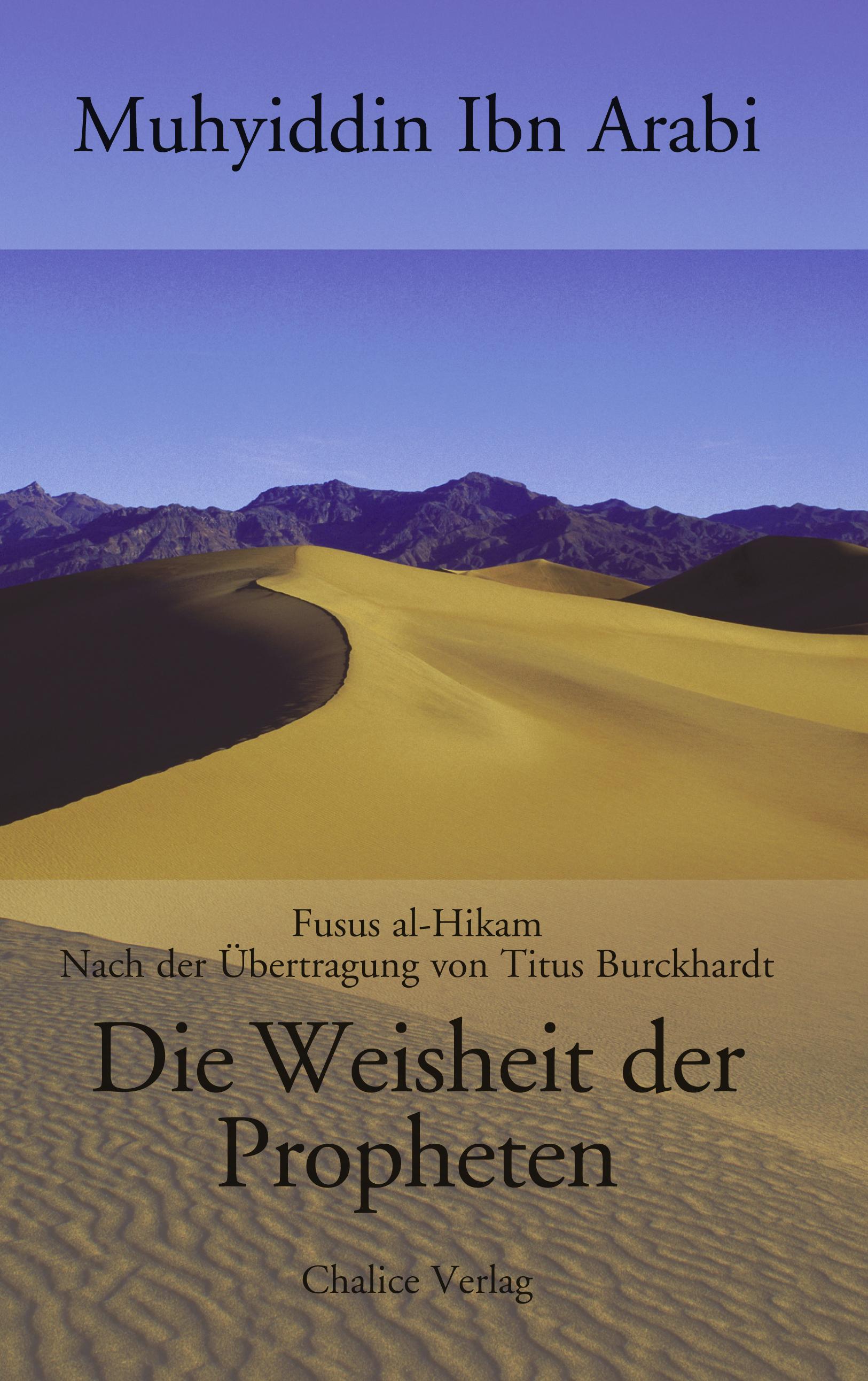 Vorderes Coverbild Die Weisheit der Propheten