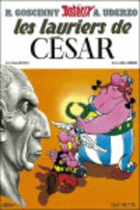 Vorderes Coverbild Asterix Französische Ausgabe 18. Les lauriers de Cesar
