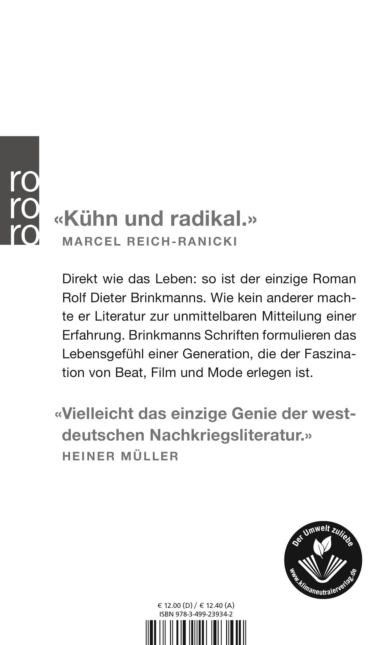 Rückseitencover Keiner weiß mehr