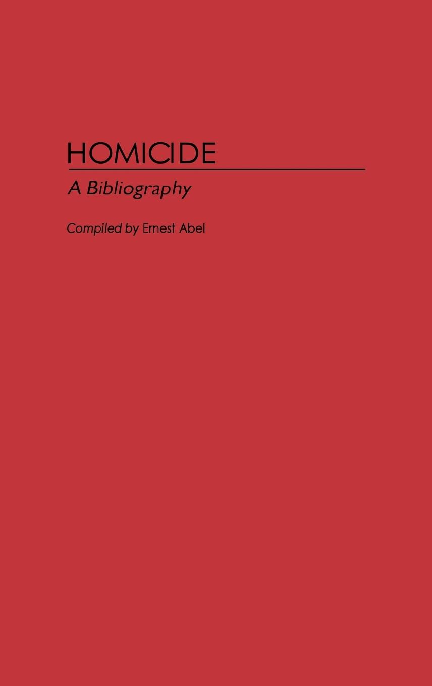 Vorderes Coverbild Homicide