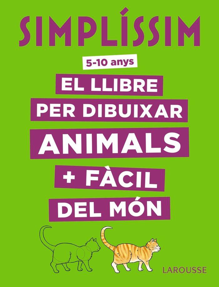 Vorderes Coverbild Simplíssim, el llibre per dibuixar animals + fàcil del món