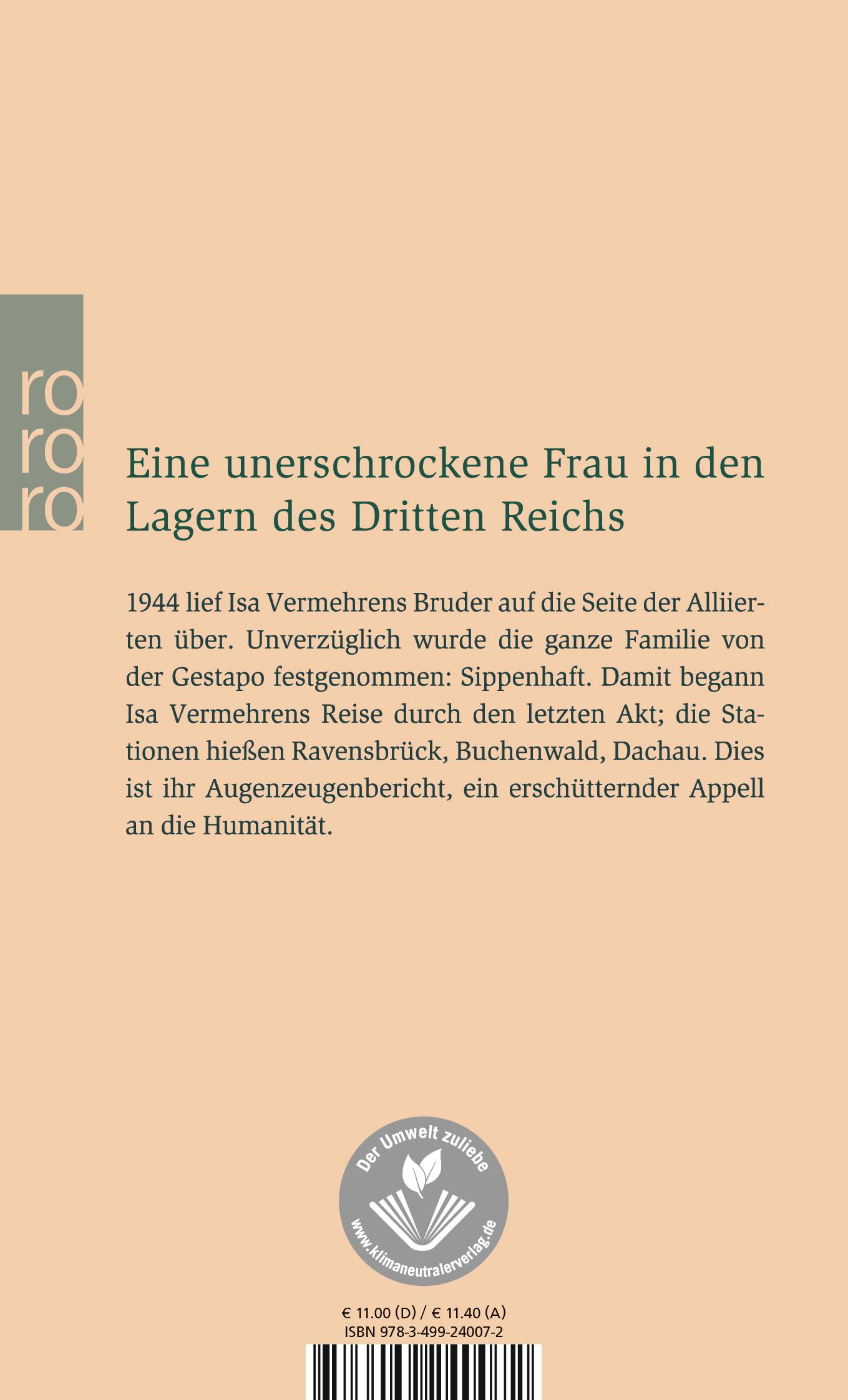 Rückseitencover Reise durch den letzten Akt