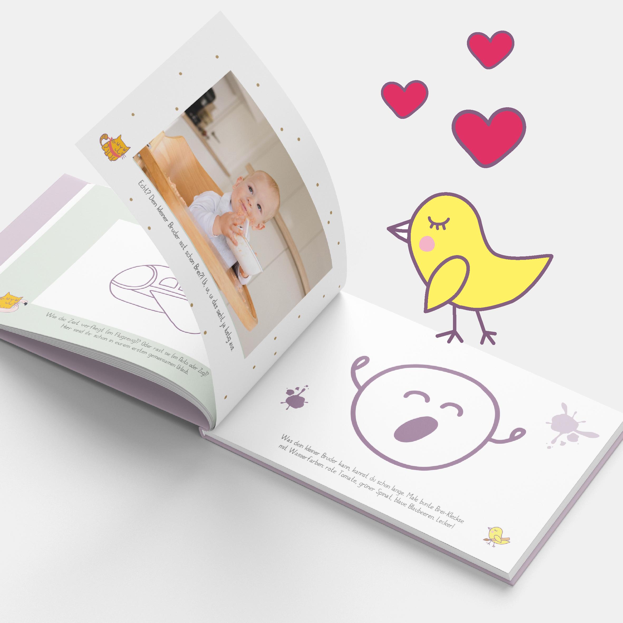 Beispielinhalt (Bild) Endlich große Schwester