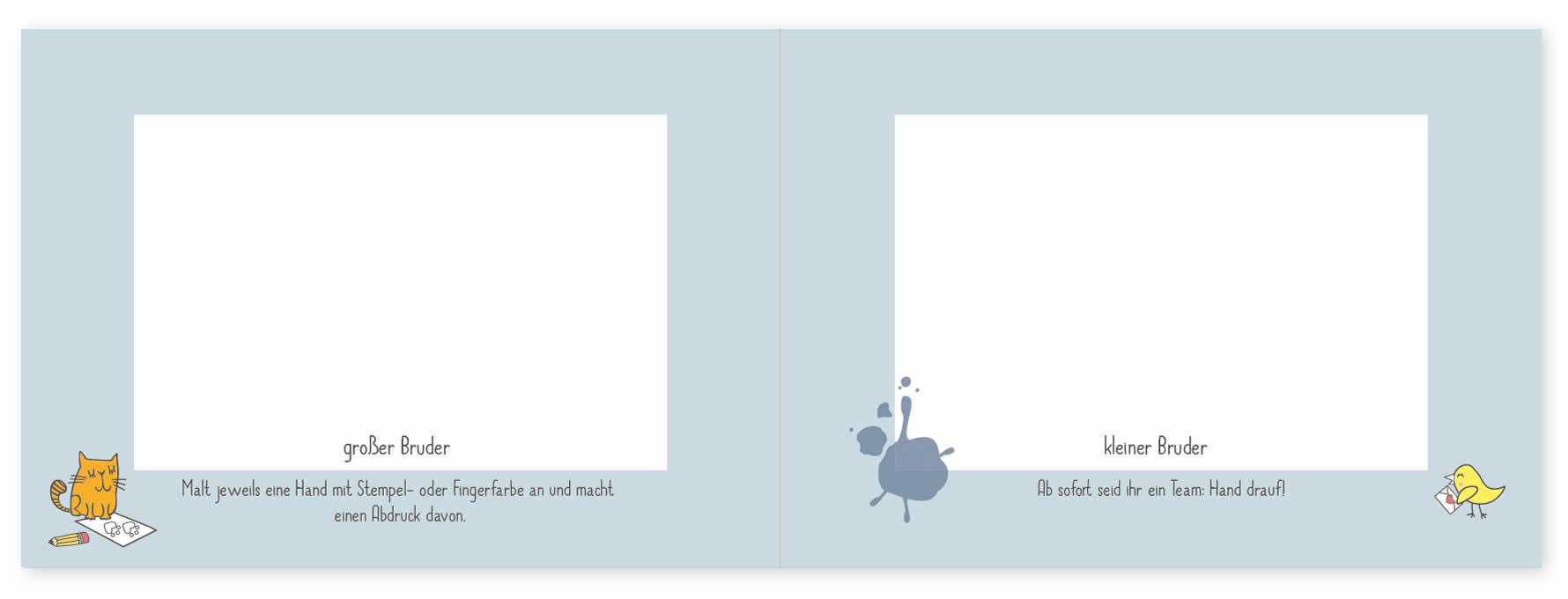 Beispielinhalt (Bild) Endlich großer Bruder