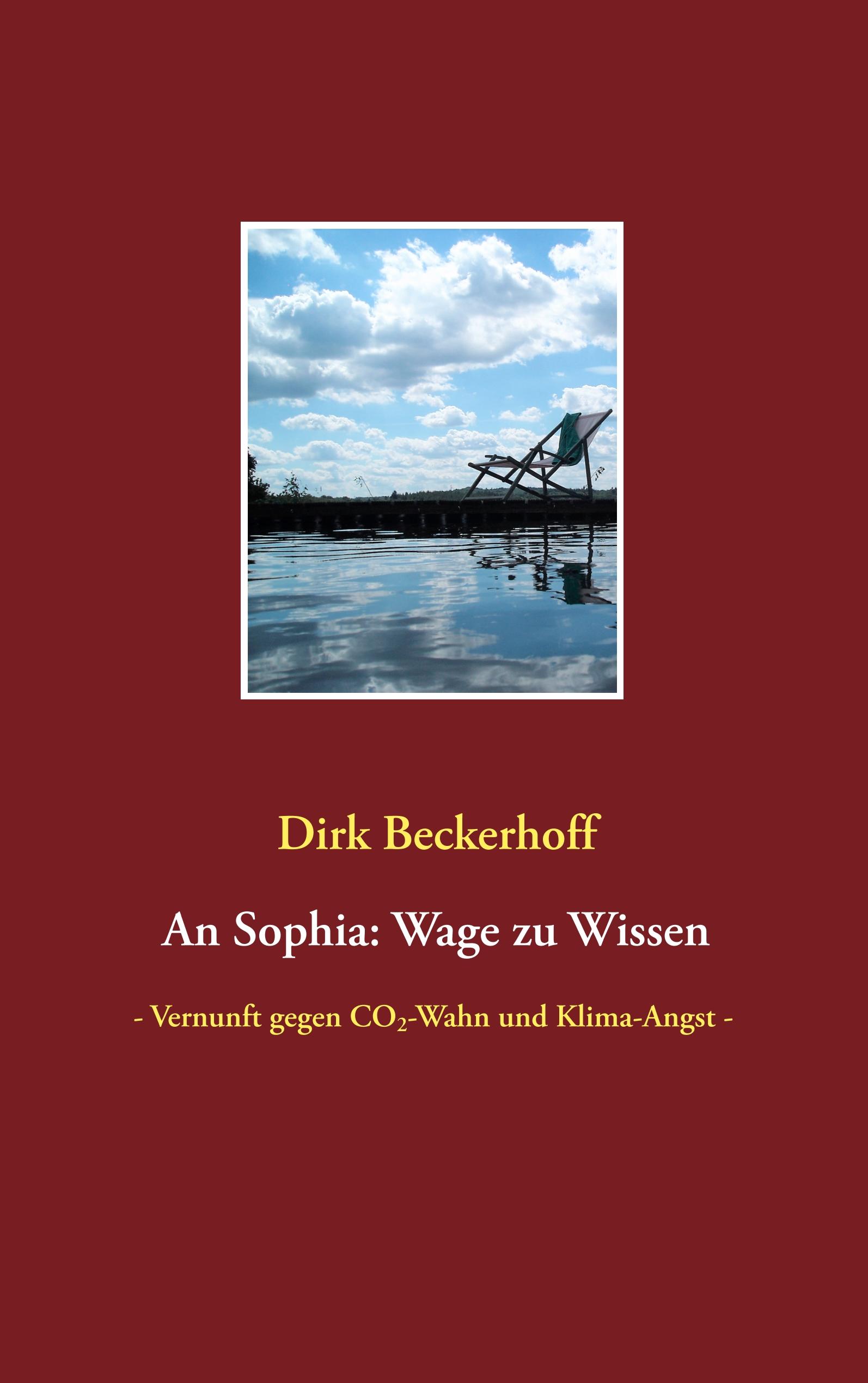 Vorderes Coverbild An Sophia: Wage zu Wissen